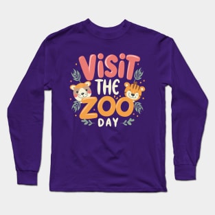 Visit the Zoo Day – December Long Sleeve T-Shirt